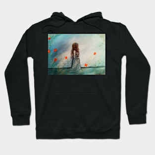 Looking past the garden Hoodie